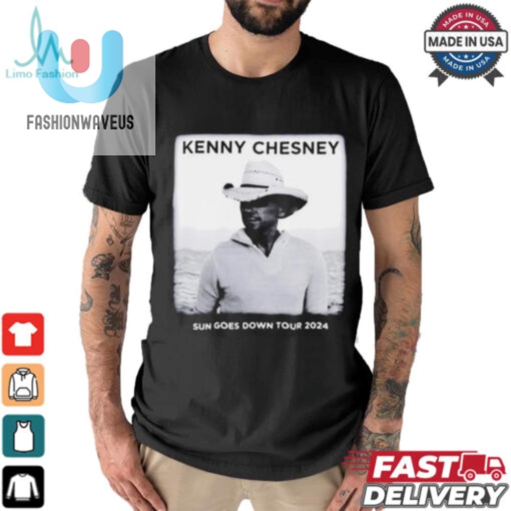 Get Sunsational Kenny Chesney Tour 24 Graphite Tee