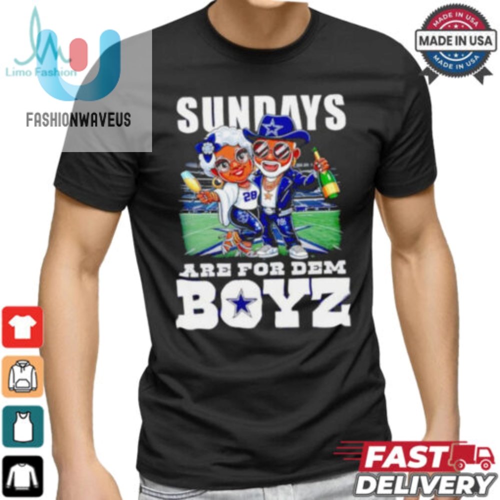 Funny Sundays Are For Dem Boyz Dallas Cowboys Shirt fashionwaveus 1 4