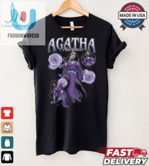 Agatha All Along Funny Marvel Girls Multi Pose Tee fashionwaveus 1 3