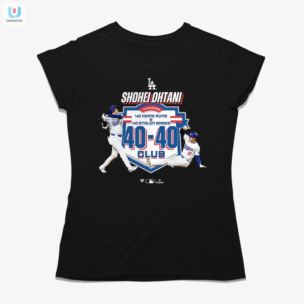 Get In The 4040 Club With Ohtani  Dodgers Style Tee