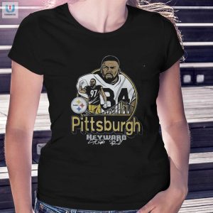 Score Big Laughs With Cam Heyward 97 Steelers Shirt fashionwaveus 1 1