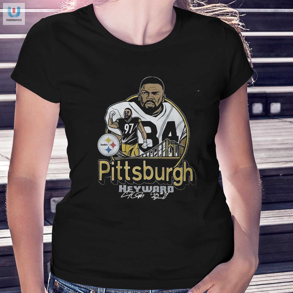 Score Big Laughs With Cam Heyward 97 Steelers Shirt