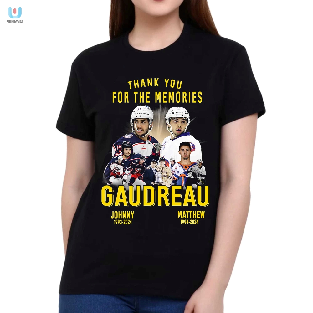 Farewell Gaudreau  Mattew Shirt Humor  Memories 19932024