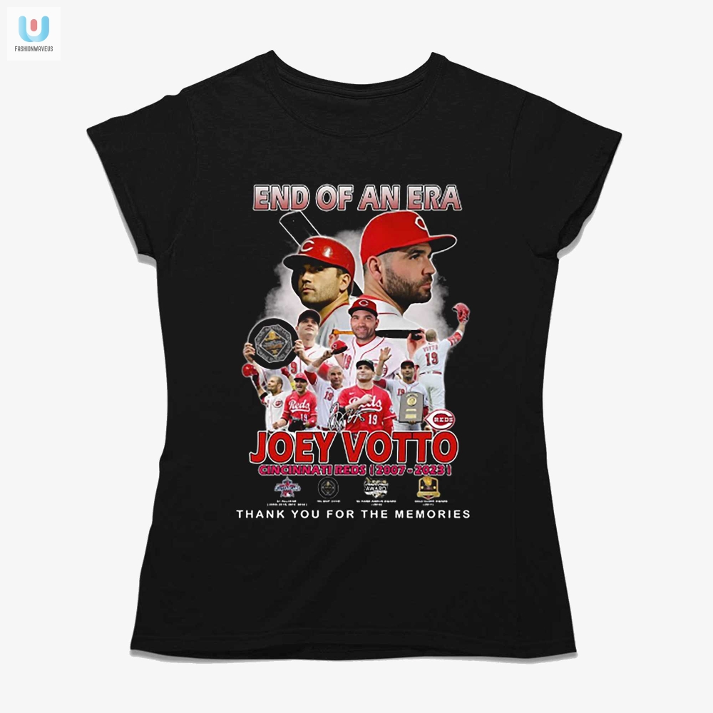 End Of An Era Funny Joey Votto 20072023 Reds Shirt