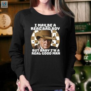 Trump 2024 Shirt Bad Boy Good Man Fun Tee fashionwaveus 1 3