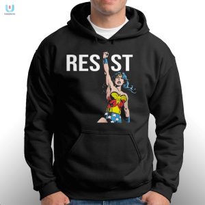 Unleash Laughter Wonder Woman Resist Tee fashionwaveus 1 2