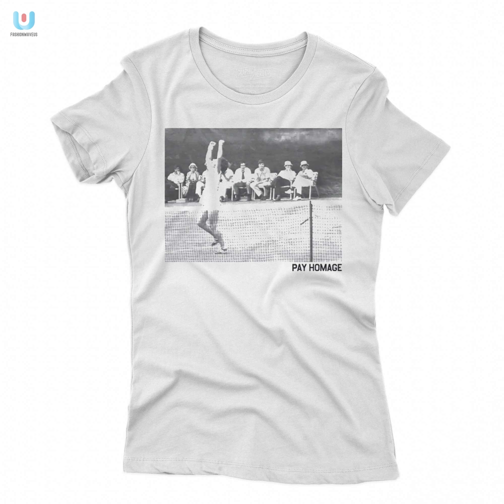 Smash Hit Hilarious Billie Jean King Tribute Tee