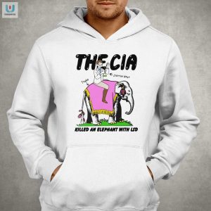 Laugh Out Loud Cia Killed Elephant Lsd Tshirt fashionwaveus 1 2