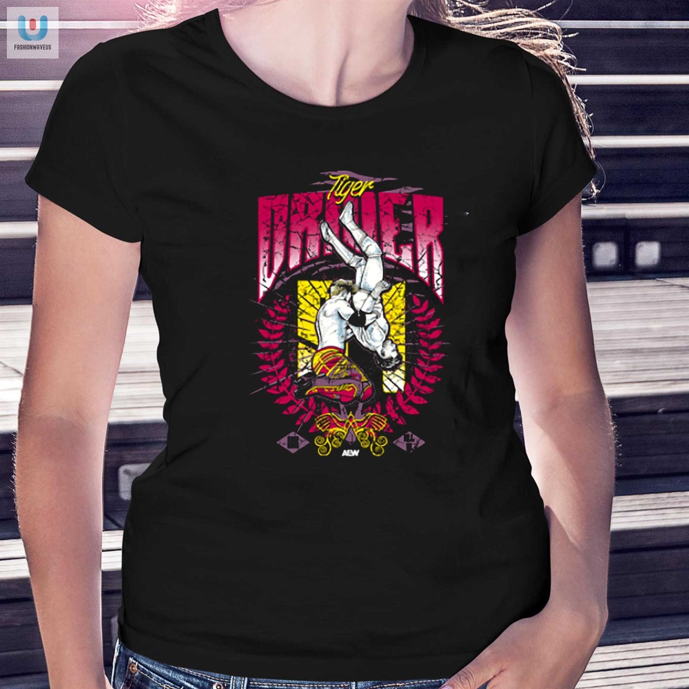 Get Pinned In Style Will Ospreays Tiger Driver 91 Tee