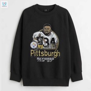 Get Sacktastic Cam Heyward 97 Steelers Shirt Hilarious fashionwaveus 1 3