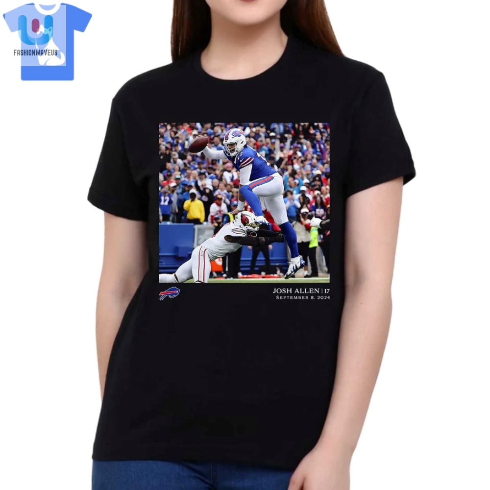 Score Laughs  Style  Josh Allen Bills Week 1 Tee