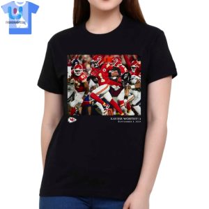 Score Big Xavier Worthy Chiefs Tee Week 1 Flash Fun fashionwaveus 1 1