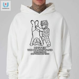 Funny Unique United We Handstand 911 Tribute Shirt fashionwaveus 1 2