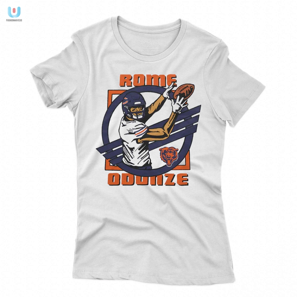 Score Big In Style Rome Odunzes Chicago Bears Fun Shirt