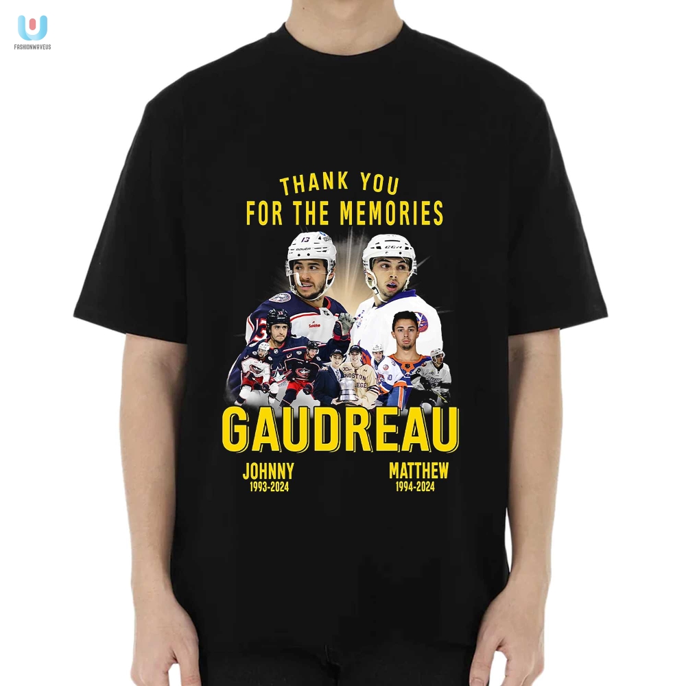 Farewell Gaudreau Tkachuk Comical Tribute Tee fashionwaveus 1