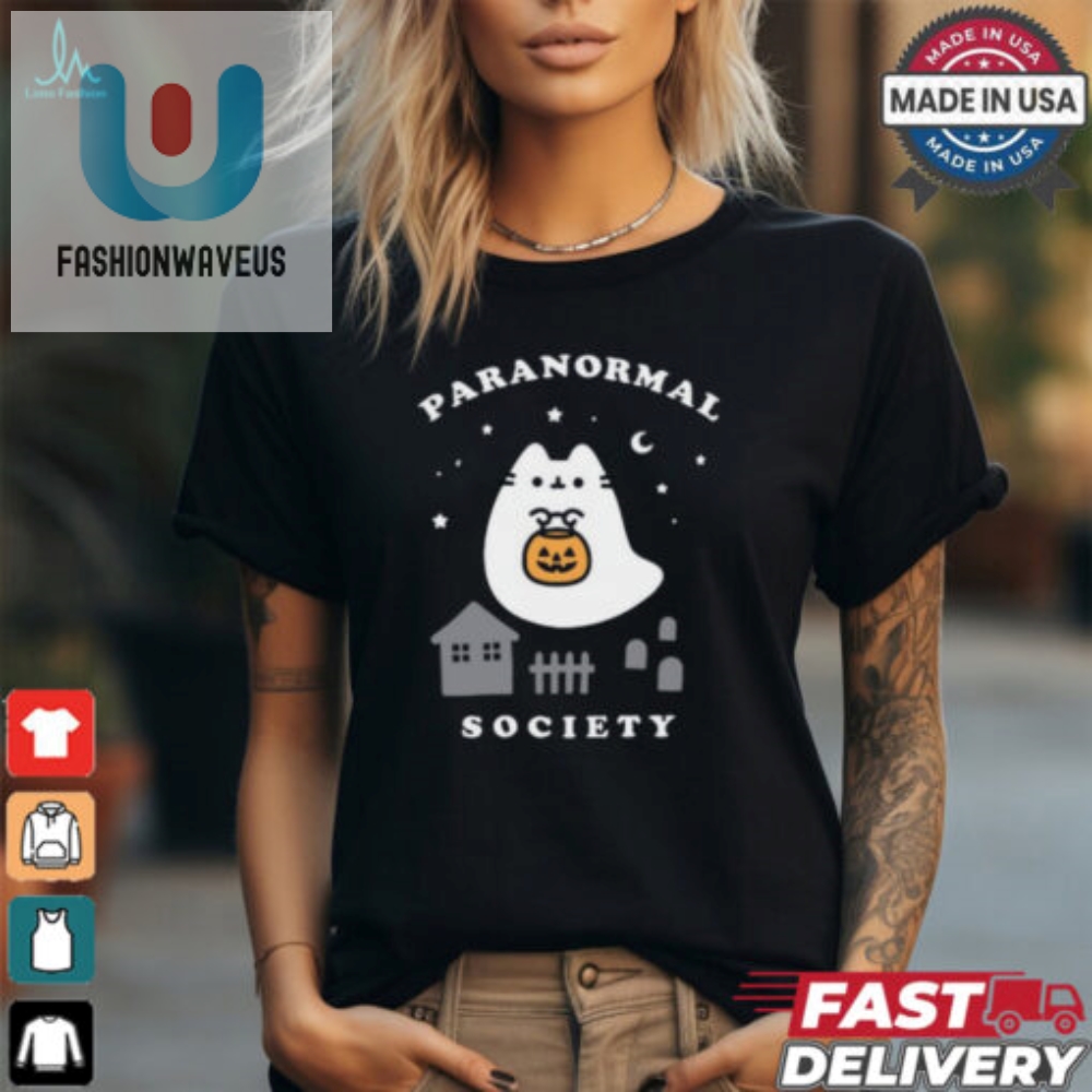 Join The Pusheen Boosheen Paranormal Tee Funny  Unique Style