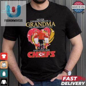 Funny Chiefs Shirt Grandma Knows Football Love fashionwaveus 1 3