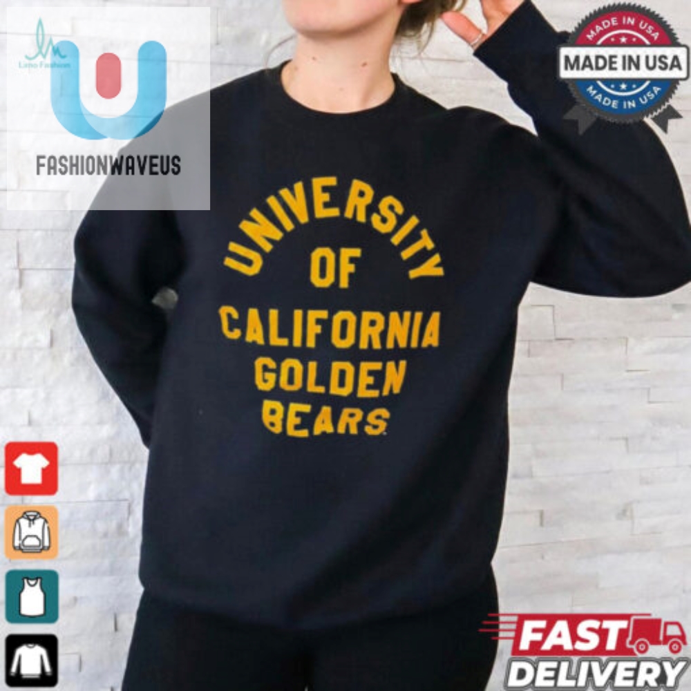 Beary Funny Uc Golden Bears Shirt For True Fans