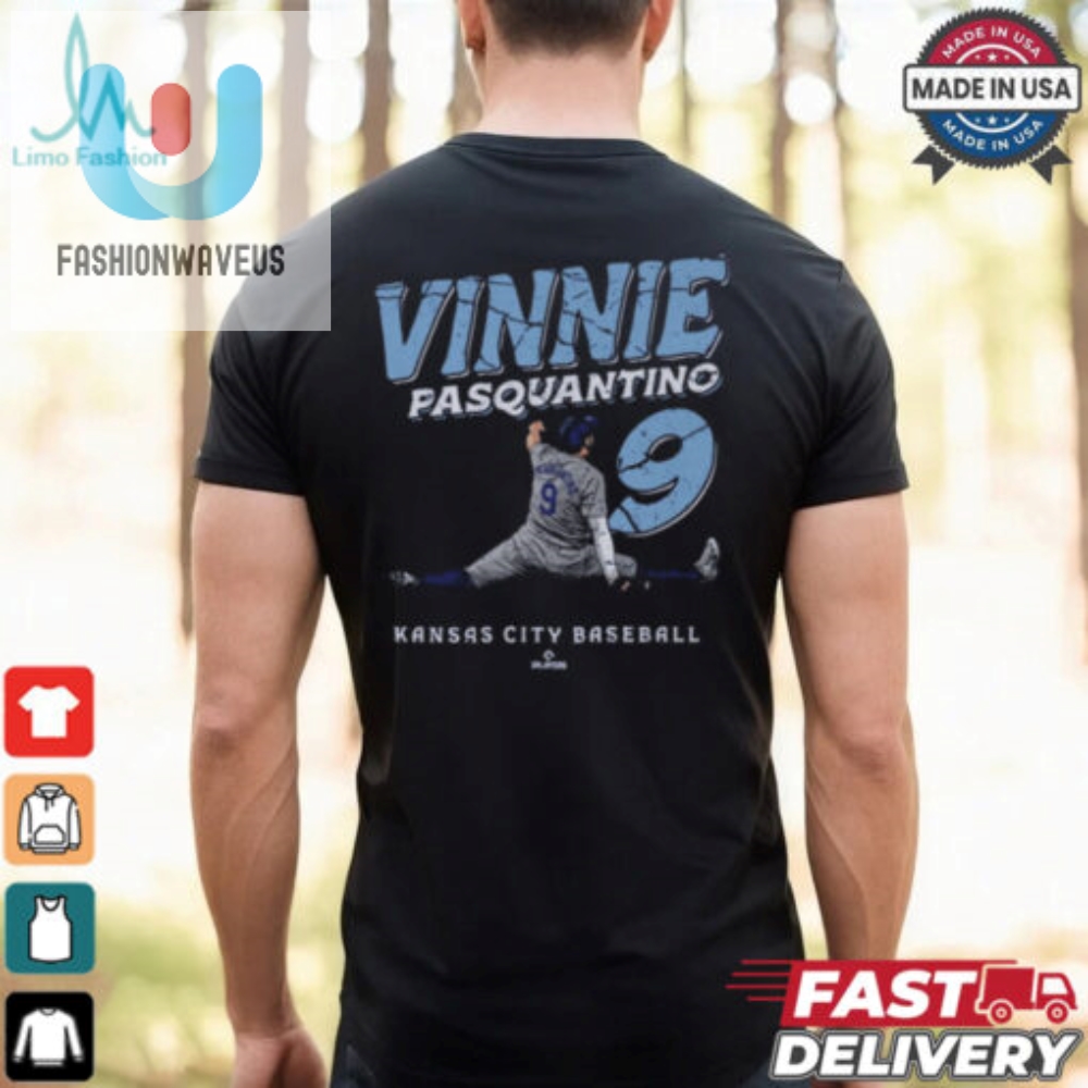 Get A Laugh With Vinnie Pasquantino 9 Kc Slide Shirt