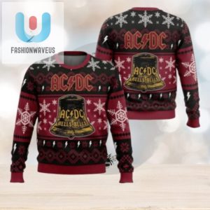 Rock Your Xmas Acdc Hells Bells Ugly Sweater 2024 fashionwaveus 1 1