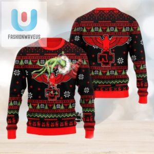 Rammstein Grinch Hand Ugly Xmas Sweater Funny Unique fashionwaveus 1 1