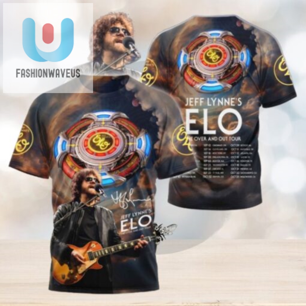 Rock In Style Get Your Premium Jeff Lynne Tour Tee