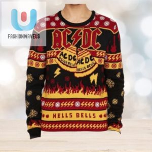 Rock Your Christmas With Acdc Hells Bells Ugly Sweater fashionwaveus 1 1