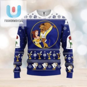 Quirky Beauty Beast Ugly Xmas Sweater Holiday 2024 Gift fashionwaveus 1 1