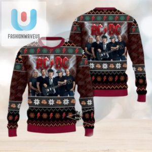 Rock Your Holidays Acdc Ugly Christmas Sweater Fun fashionwaveus 1 1