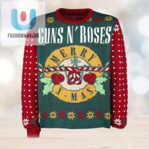 Rockin Xmas Guns N Roses Ugly Sweater 2024 Limited fashionwaveus 1 1