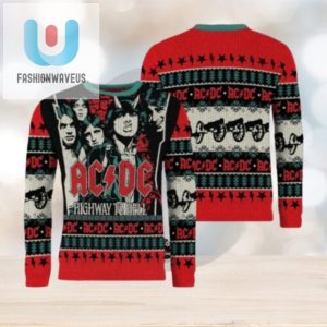 Rock Your Holidays Funny Acdc Ugly Christmas Sweater fashionwaveus 1 1