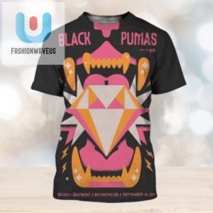 Shockingly Stylish Black Pumas Gig Shirt Richmond 2024 fashionwaveus 1 1