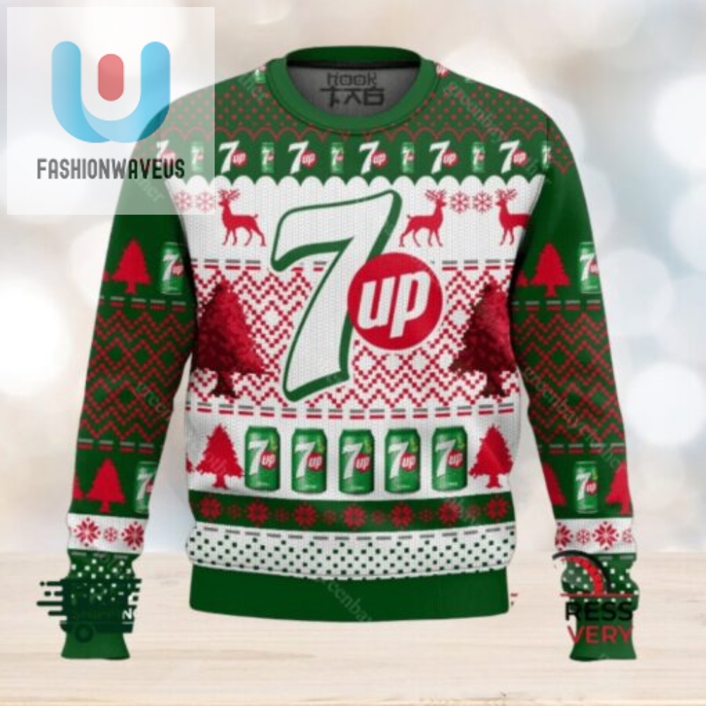 Get Festive With The Hilarious 7 Up Ugly Christmas Sweater