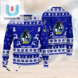 Score Laughs Bristol Rovers Efl 2024 Ugly Xmas Sweaters fashionwaveus 1 1