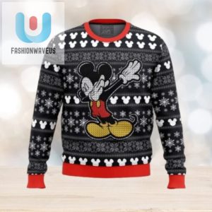 Epic Mickey Dabbing Ugly Xmas Sweater 2024 Funny Holiday Gift fashionwaveus 1 1