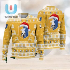 2024 Mansfield Town Efl Ugly Xmas Sweater Festive Funny fashionwaveus 1 1