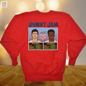 Get Jammin With Pulisic Musah Exclusive Usmnt Shirt fashionwaveus 1 1