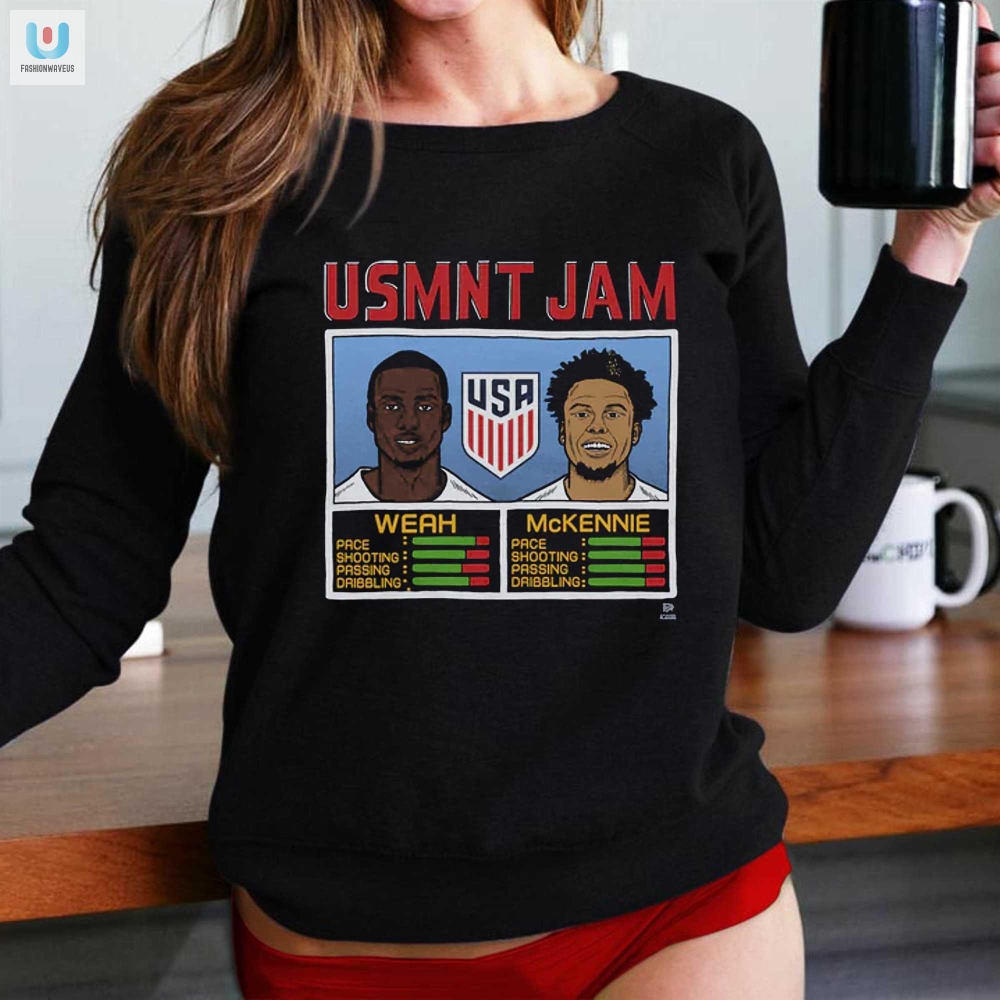 Get Your Jam On Weah  Mckennie Teamup Tee