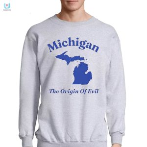 Get Spooked Stay Stylish Michigan Origin Of Evil Shirt fashionwaveus 1 3