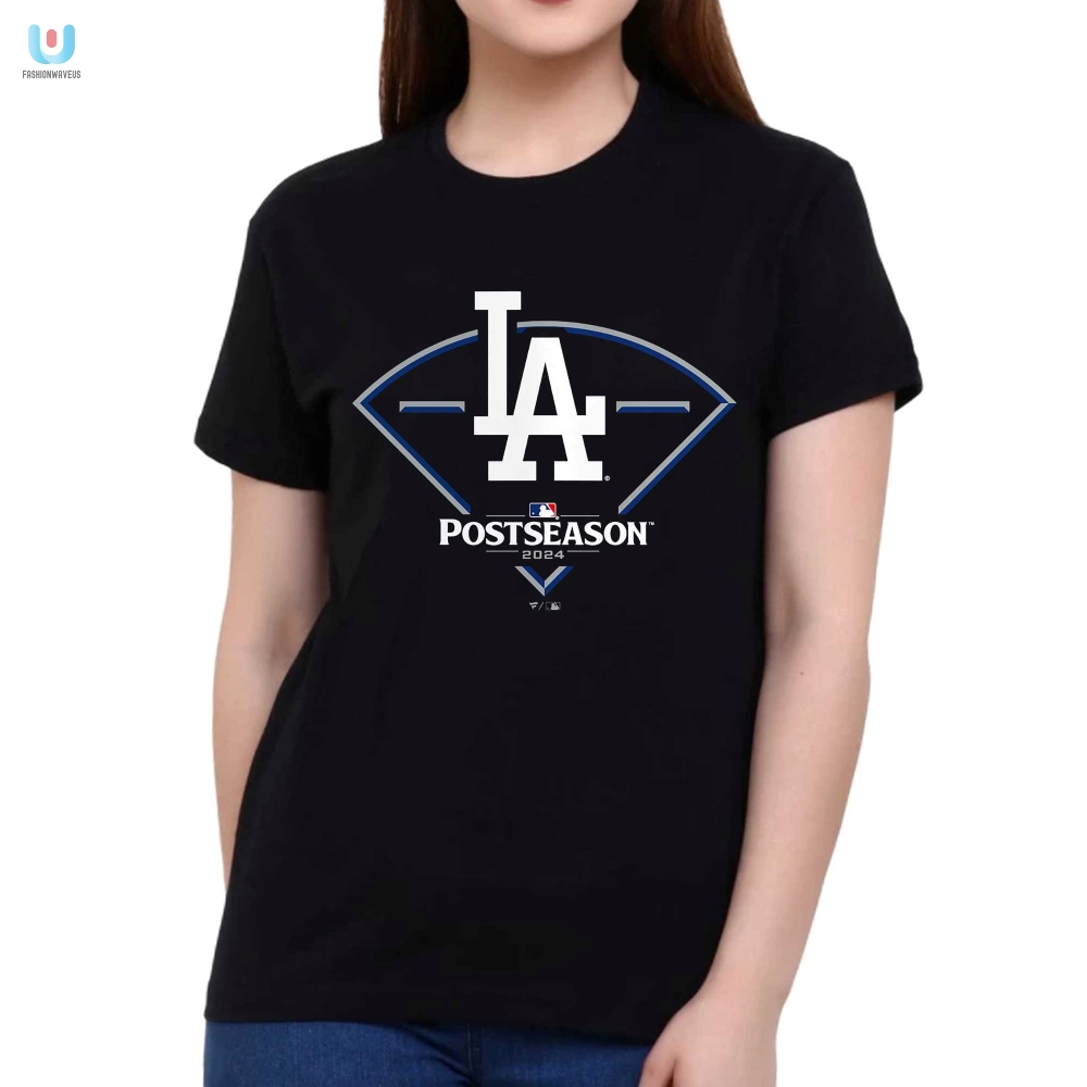 Score A Laugh With Our 2024 Dodgers Playoff Tshirt