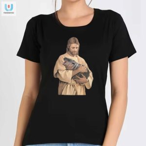 Get Holy Laughs With Our Unique Jesus Moo Deng Shirt fashionwaveus 1 1