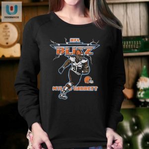 Get Blitzed Browns Myles Garrett Shirt Unleash The Laughs fashionwaveus 1 3