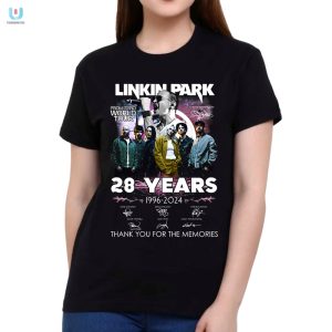 Linkin Park 28 Years Tee Rocking Memories Laughs Since 96 fashionwaveus 1 1