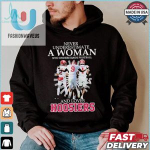 Funny Indiana Hoosiers Shirt Savvy Woman Football Fan Tee fashionwaveus 1 3