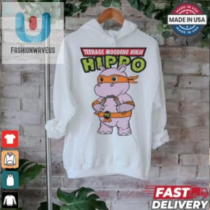 Teen Ninja Hippo Tshirt Hilarity In Every Stitch fashionwaveus 1 2