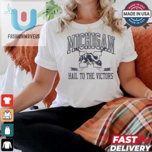 Hail Yes Vintage Wolverines Hockey Tee Go Blue fashionwaveus 1 1