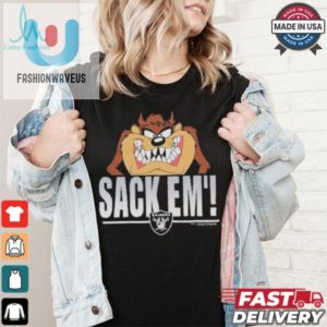 Get Sacked In Style Taz X Raiders Hilarious Tee fashionwaveus 1 1