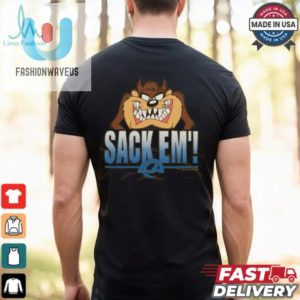 Get Wild Taz Sack Em La Rams Shirt Limited Edition Fun fashionwaveus 1 2