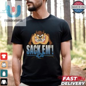 Get Wild Taz Sack Em La Rams Shirt Limited Edition Fun fashionwaveus 1 3