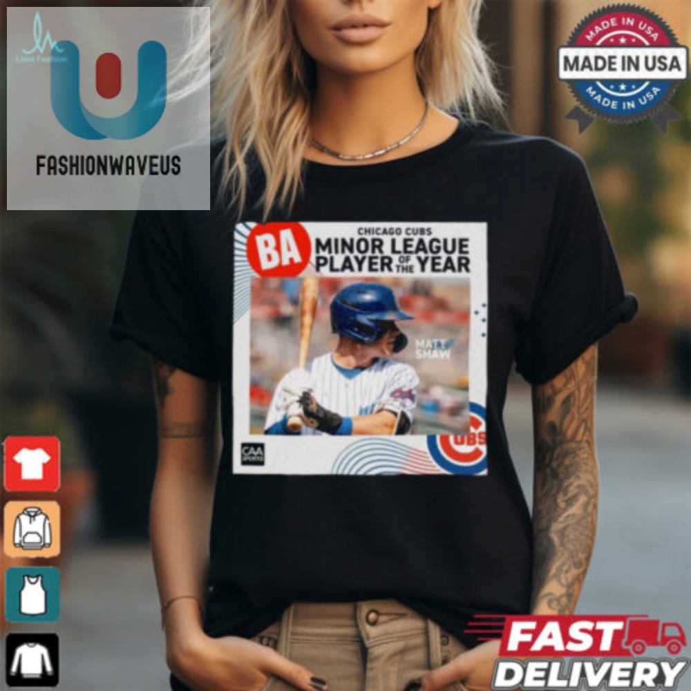 Get Shawsome Cubs Minor League Star Poster Tee Fun